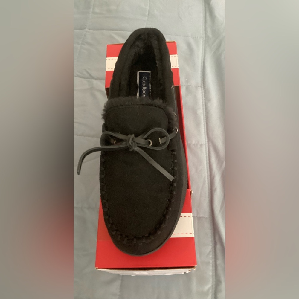 Club Room Men's Black Loafers